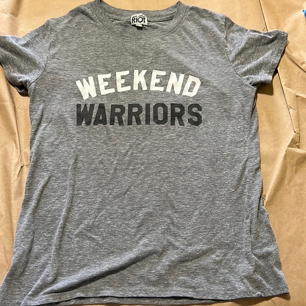 Riot, Xs, light grey T- shirt